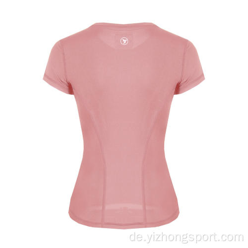 Feuchtigkeitsableitendes Dry Fit Damen T-Shirt atmungsaktiv